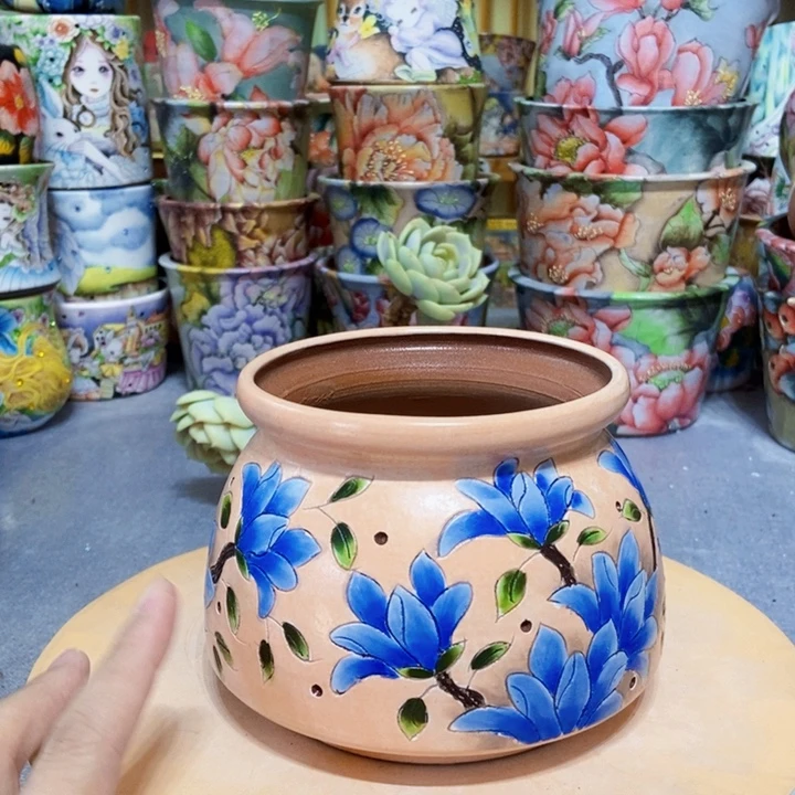 景德镇艺术手绘作品