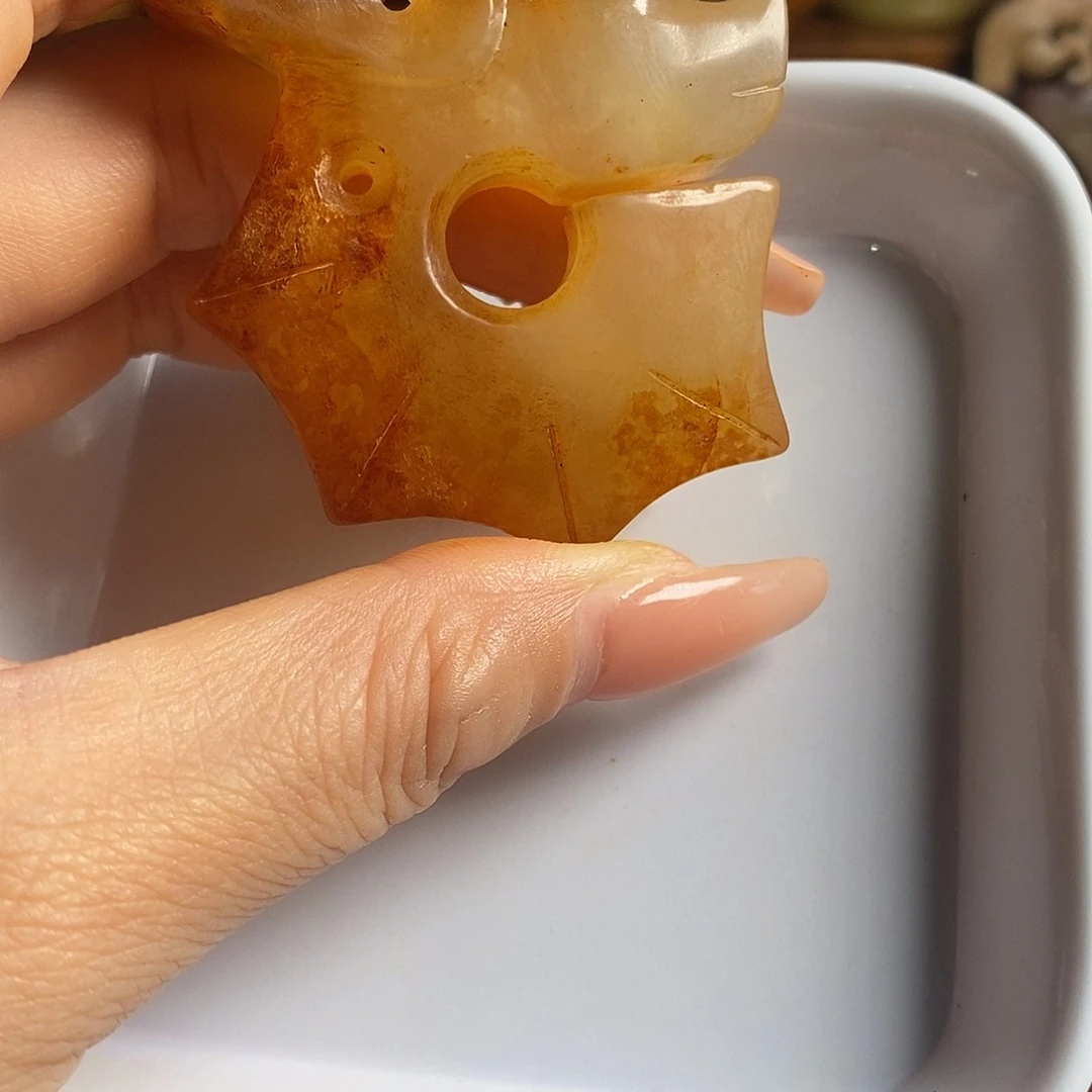 岫岩老玉（透闪石质玉）未镶嵌挂件