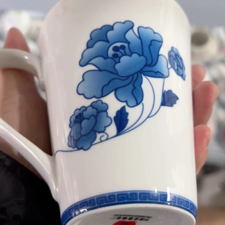 杯青韵马克杯一个陶瓷