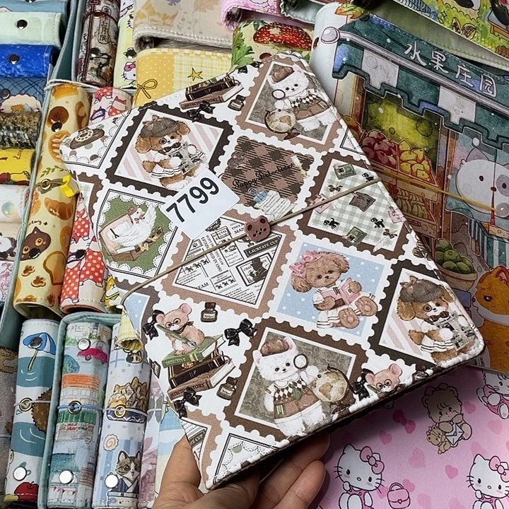 织绣A5 活页不加纸7799