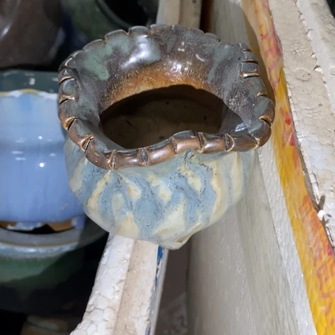 ****朶罐0056 微瑕38包邮景德镇陶瓷