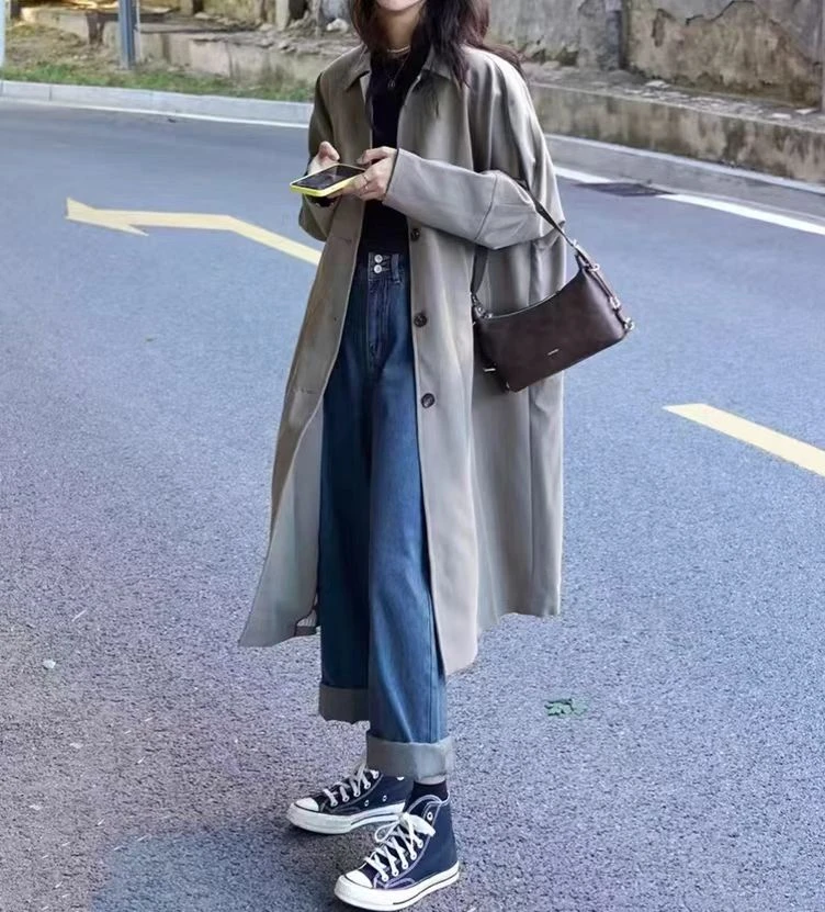 2025中长款女装服装宽松百搭