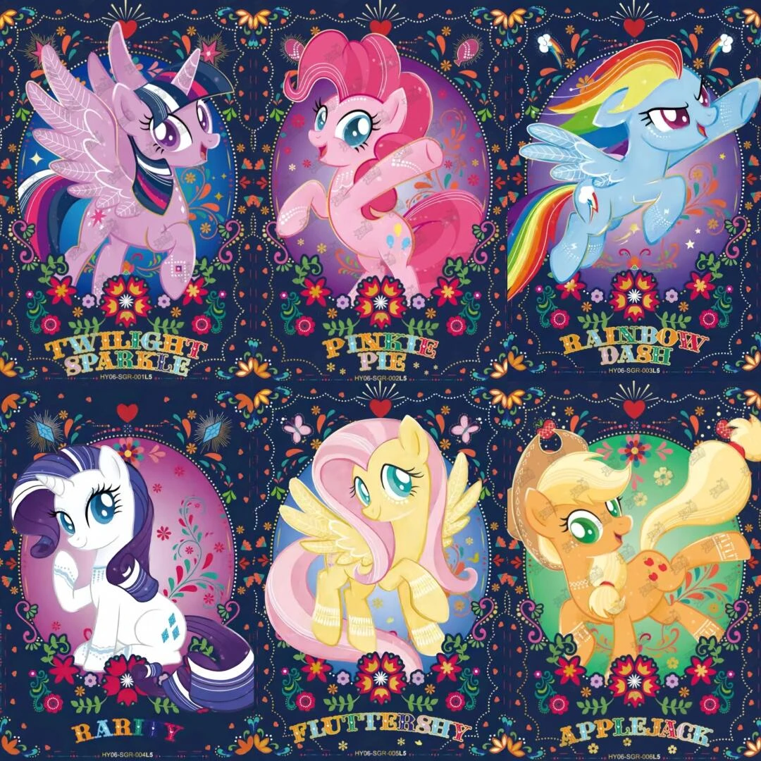 【随机CR.SGR.LSR一张】卡游小马宝莉玩具收藏卡