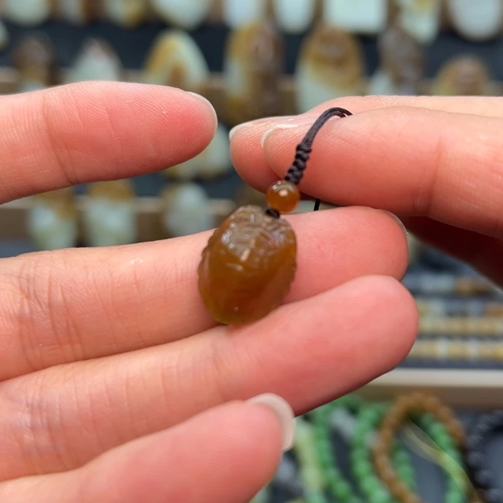 手链未镶嵌和田玉（糖玉）