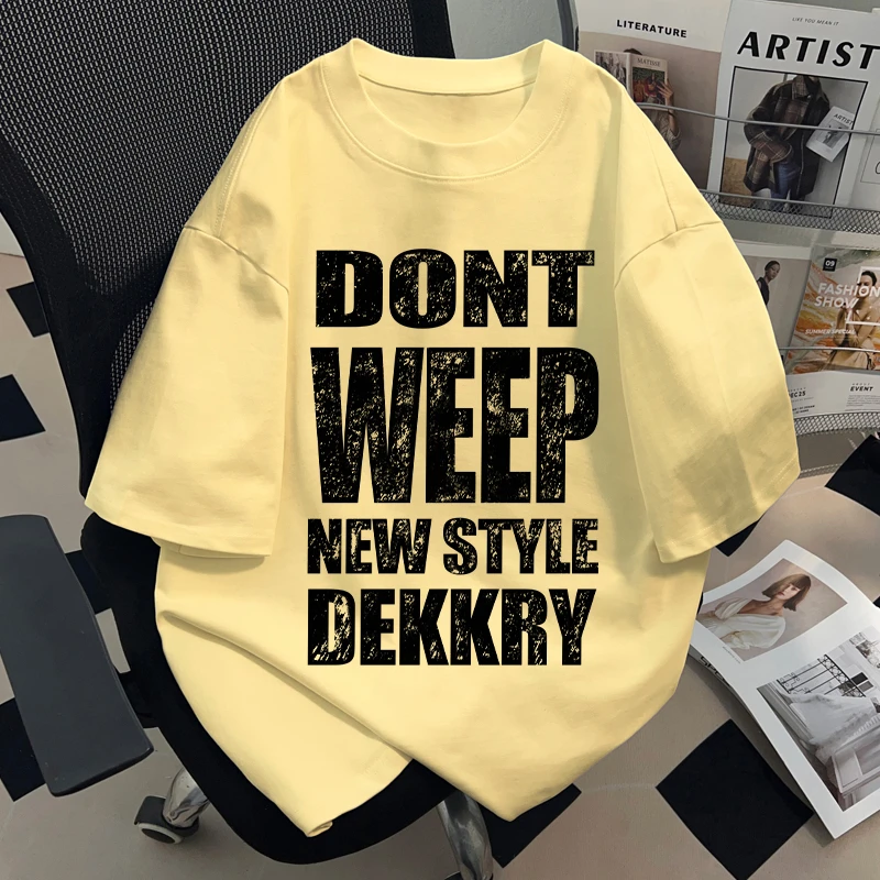 jtrt美式复古潮牌纯棉圆领短袖t恤男女夏季百搭宽松休闲半袖上衣