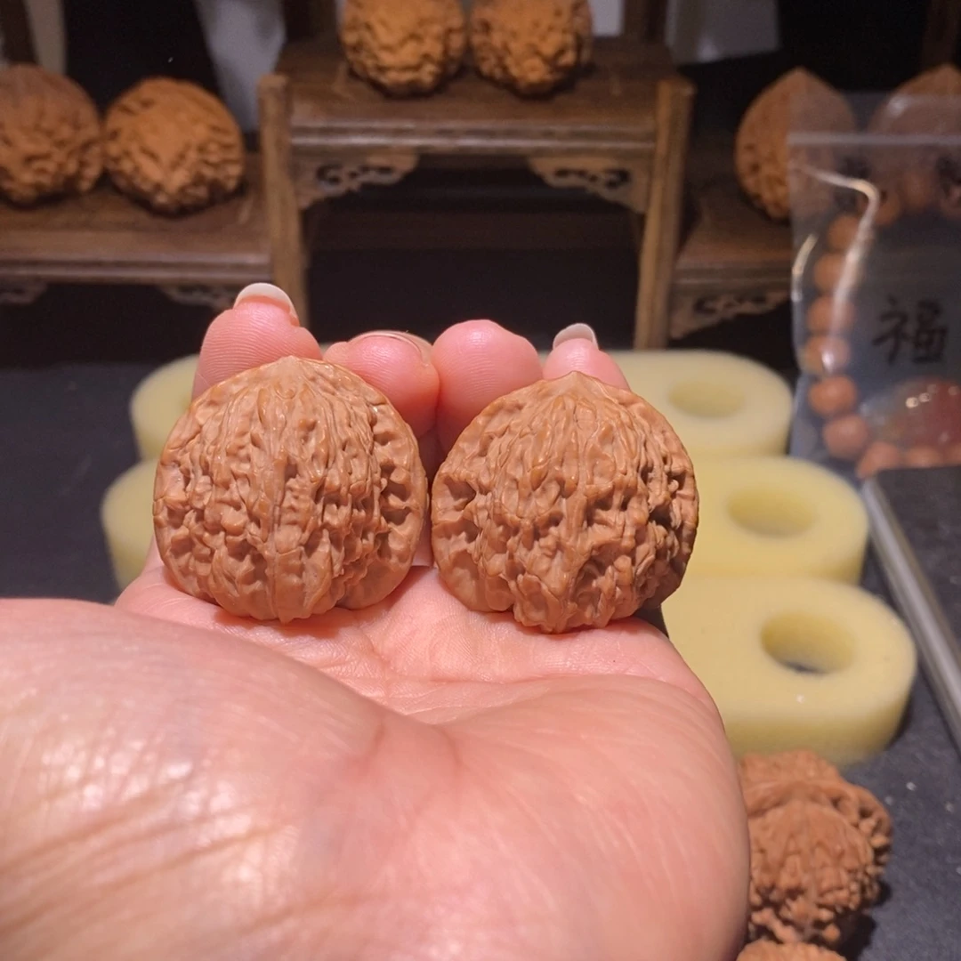 文玩核桃吊坠野核35+