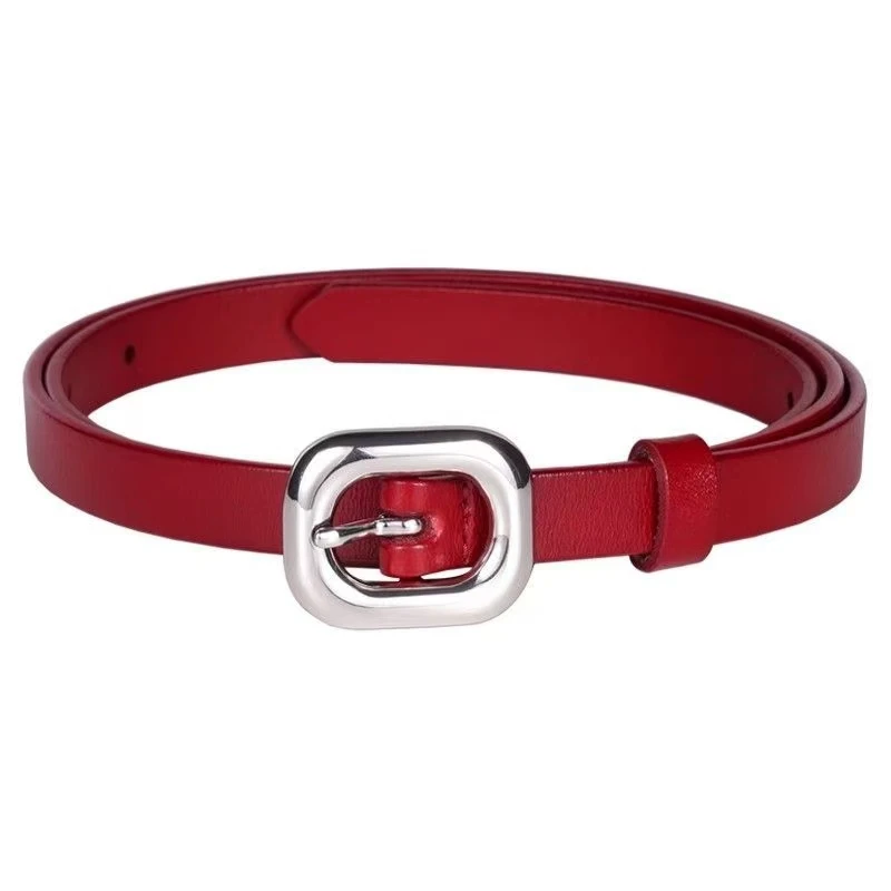 XIAOXIN复古时尚百搭女休闲风红色腰带LWJ25B2S1828