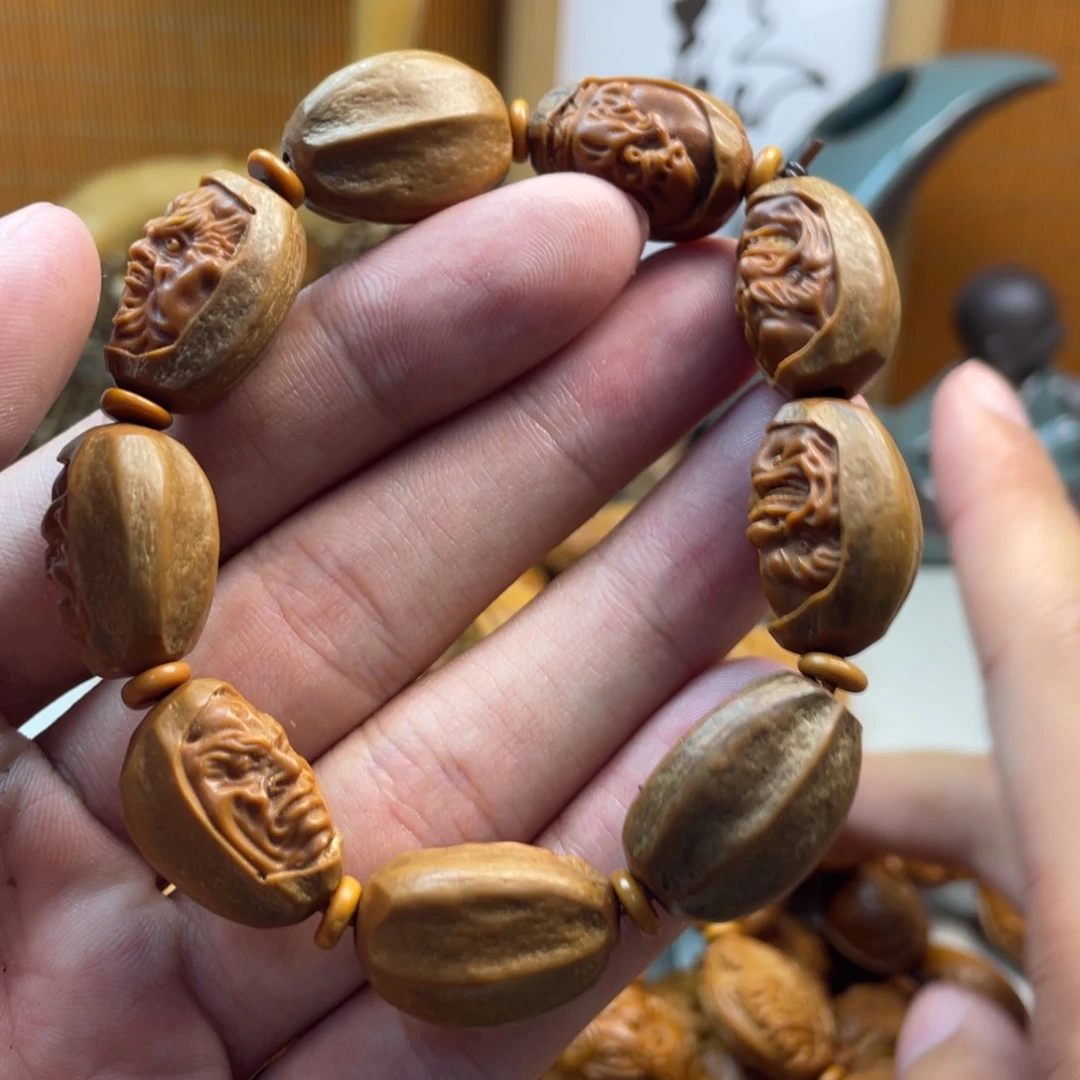 橄榄核手串/手链橄榄核雕工艺手串5119
