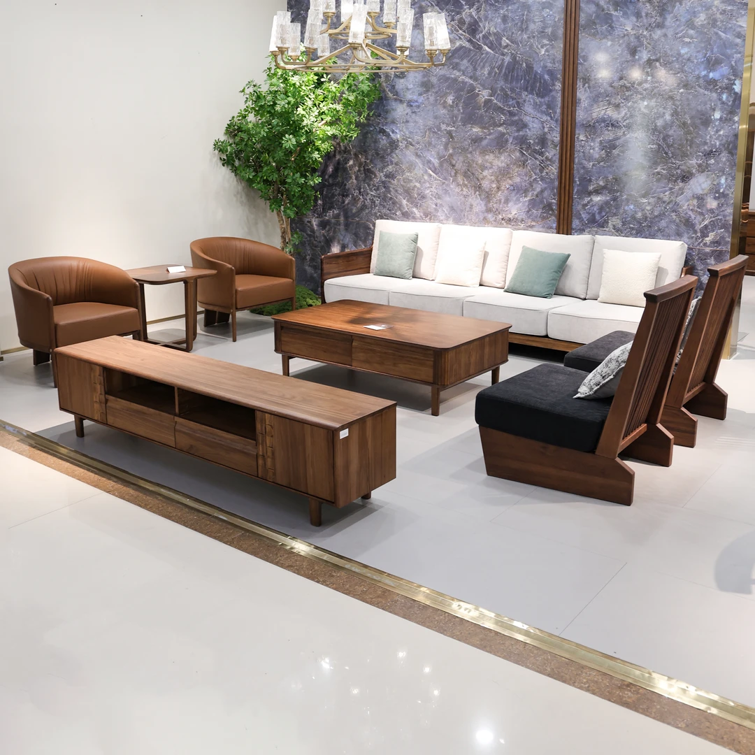 （大利家具）QMJJ-020直排沙发茶几电视柜轻奢高档奢华