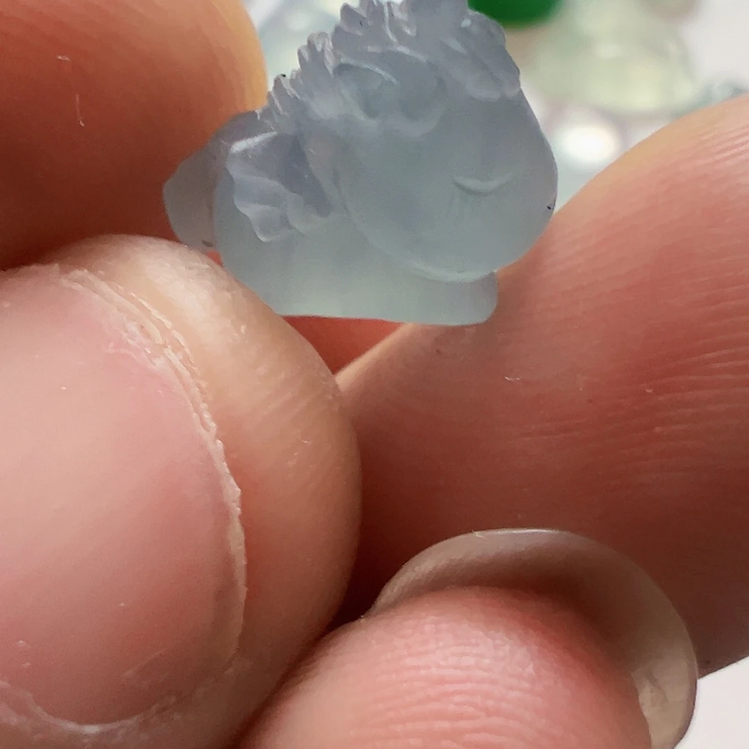 定制翡翠未镶嵌赵*圈马