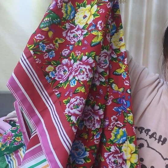 棉棉传统复古怀旧包边被罩被套