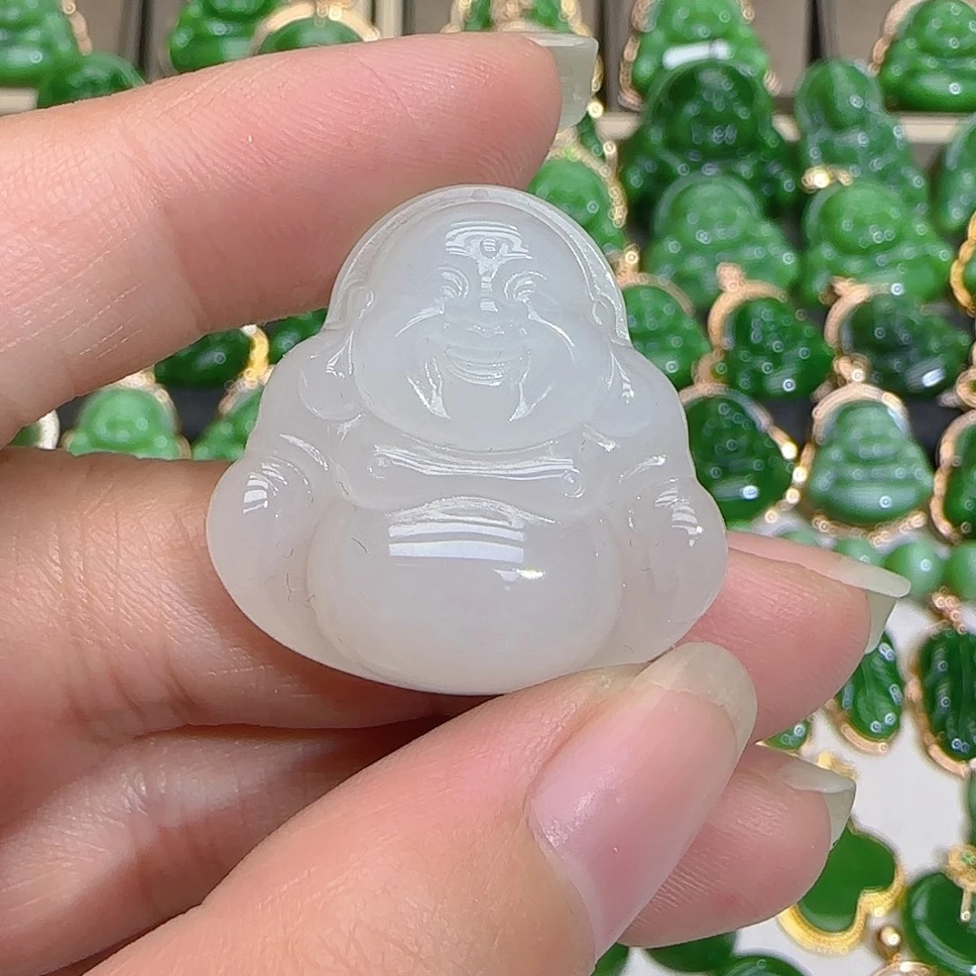 和田玉（白玉）吊坠(不含链)未镶嵌