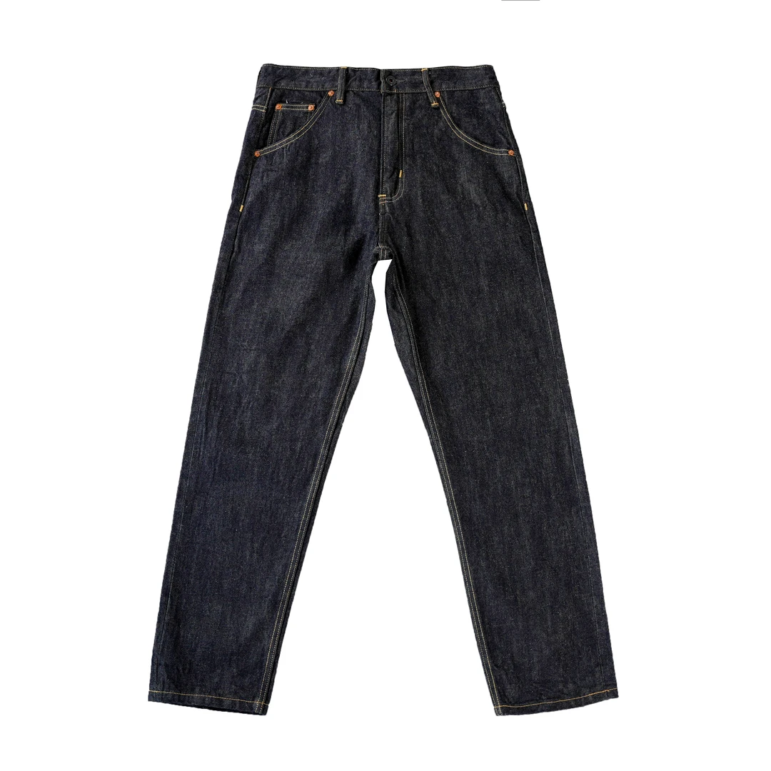 原牛微锥版型百搭休闲修身男士设计师牛仔裤5019