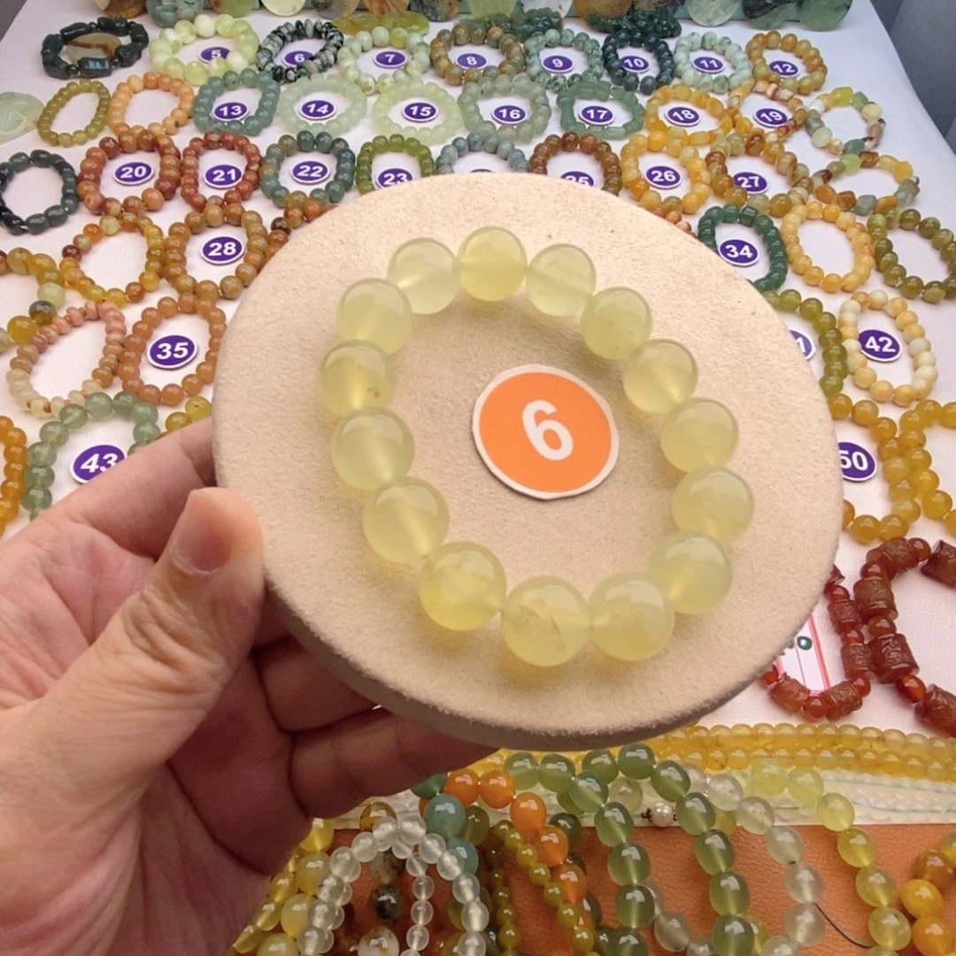 未镶嵌蛇纹石玉手串