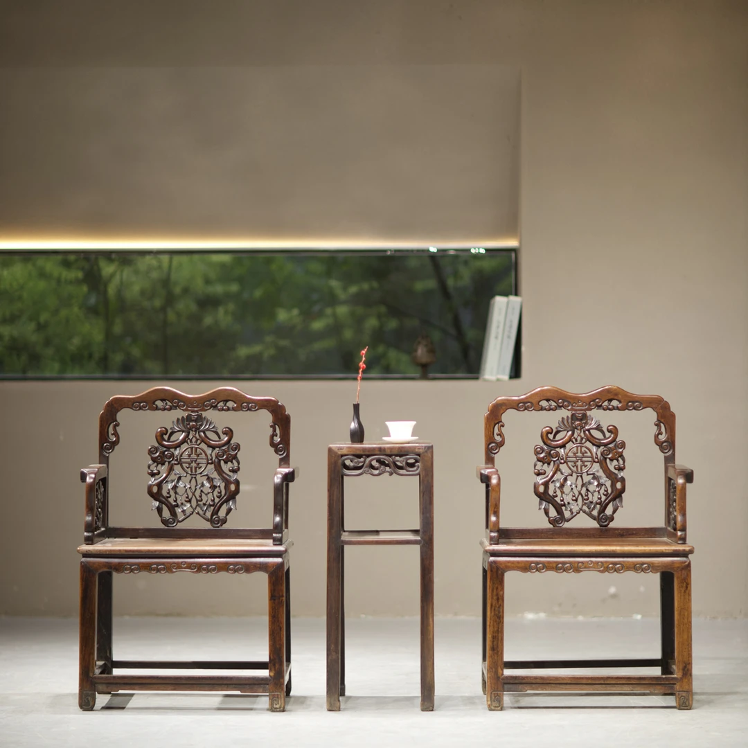 红木中式太师椅靠背扶手椅禅椅