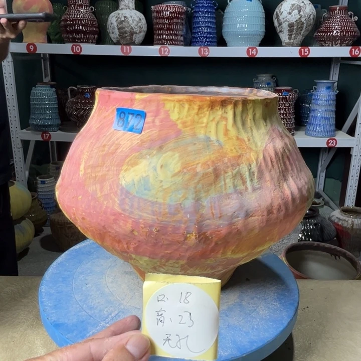 景德镇陶瓷花盆花器872