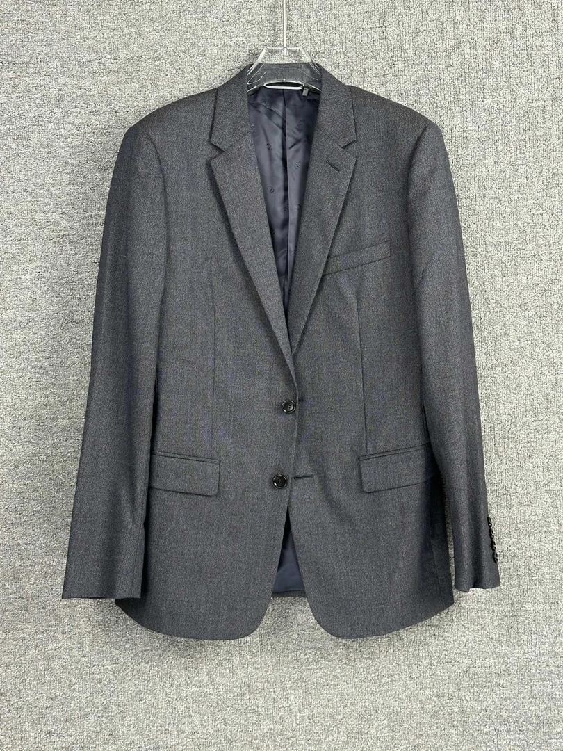 未使用 DIOR/迪奥 迪奥男士深褐色雪花羊毛套西 128909