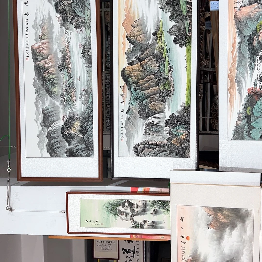 英***杰国画手绘保证质量保证