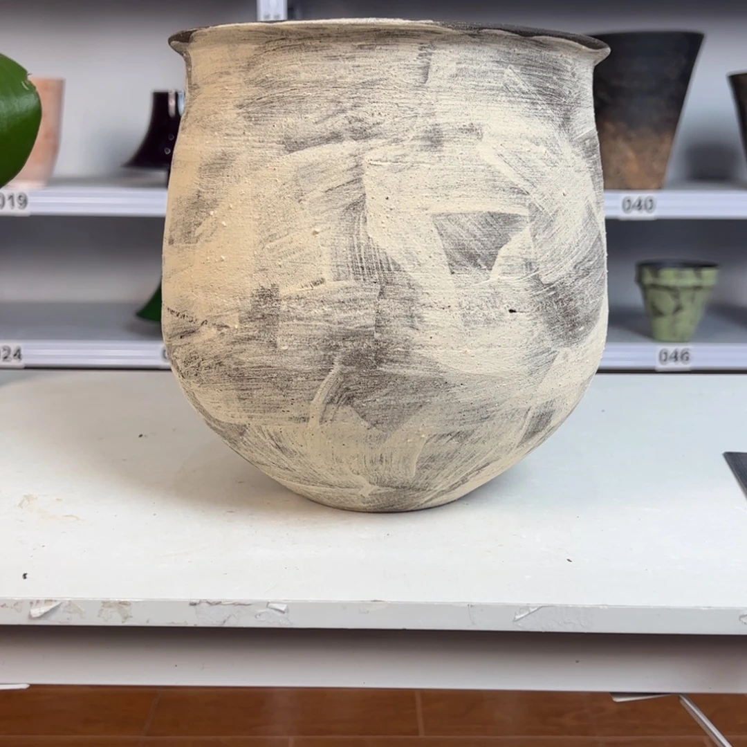 y***u景德镇手工花盆有孔