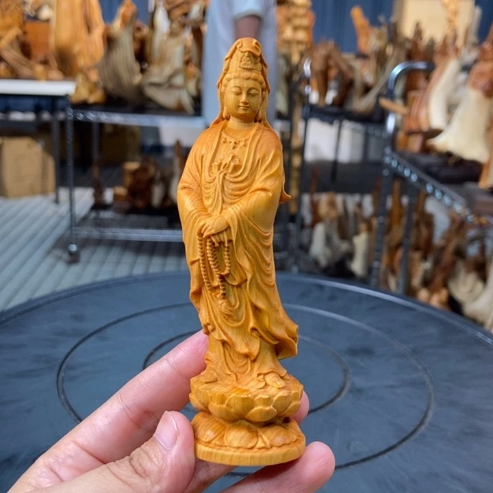 柏木（崖柏）手把件