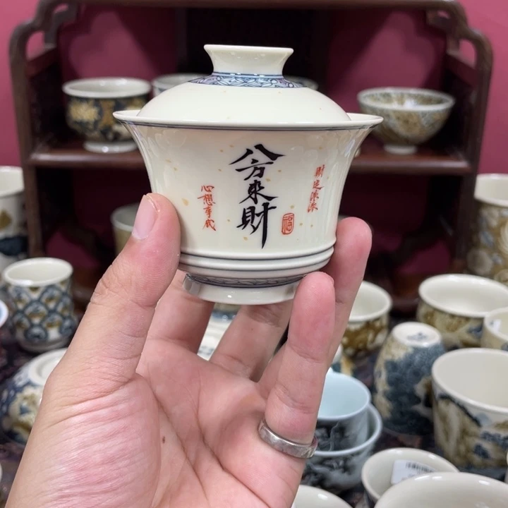 摆件景德镇陶瓷老陶下午场