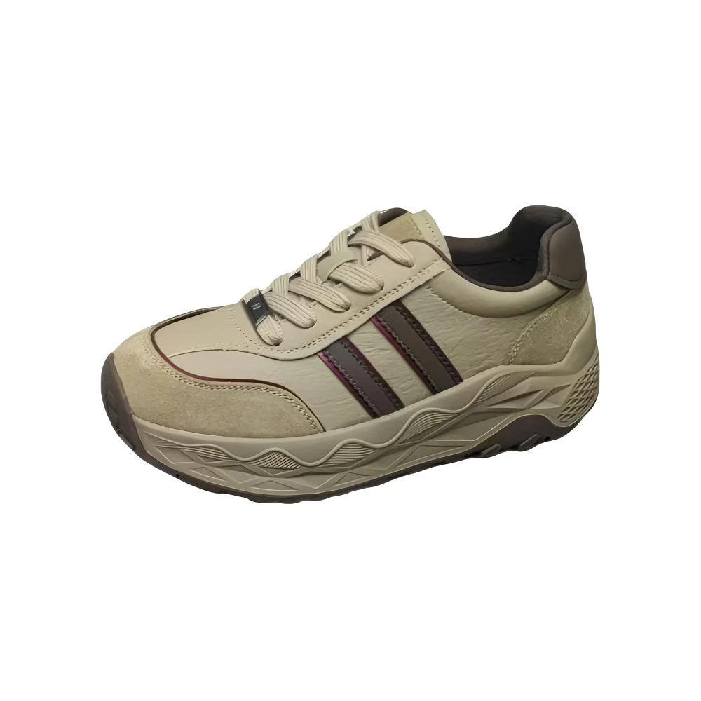 一仓6776  28030真皮厚底阿甘鞋 （标准尺码）