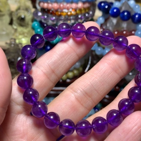 水晶手串未镶嵌自*手串