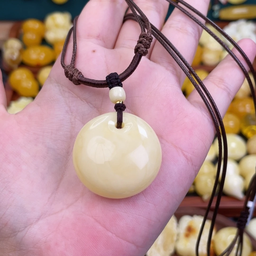 未镶嵌吊坠(赠链)蜜蜡糖***芦