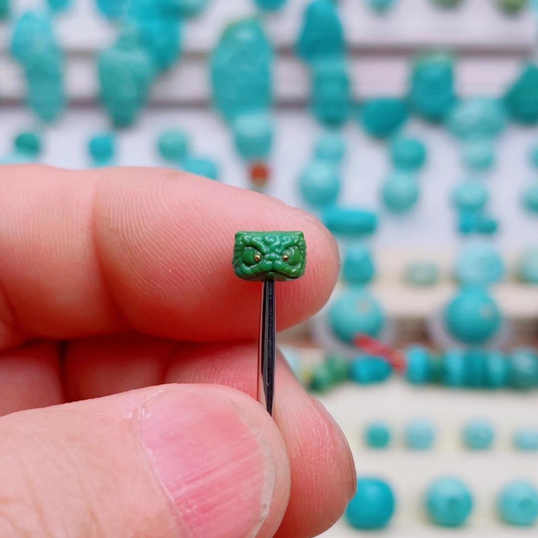 绿松石未镶嵌吊坠(不含链)