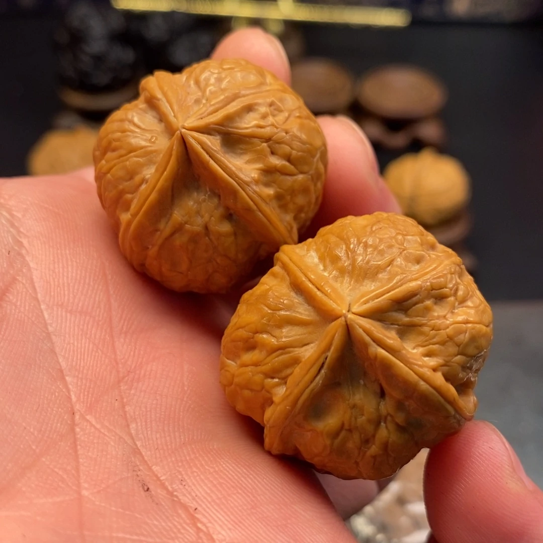 把件文玩核桃福利四棱