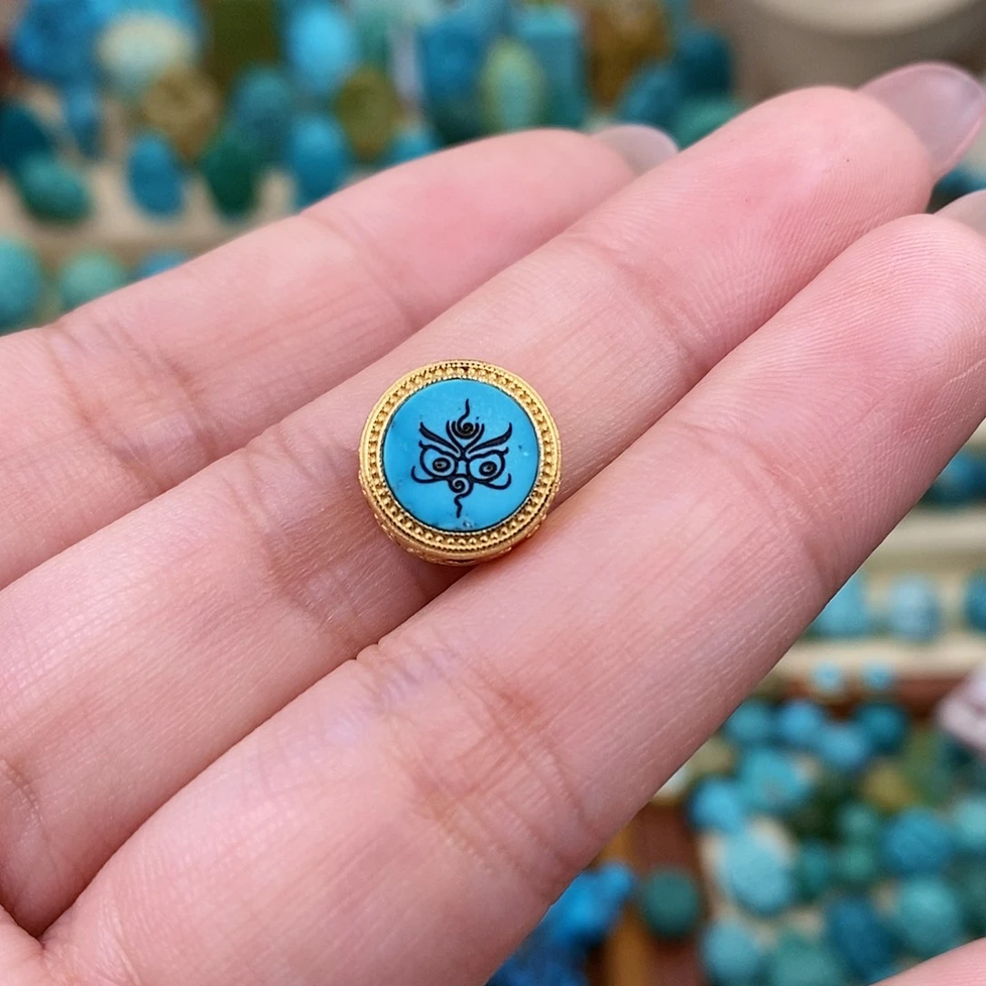 绿松石珠宝奇石未镶嵌