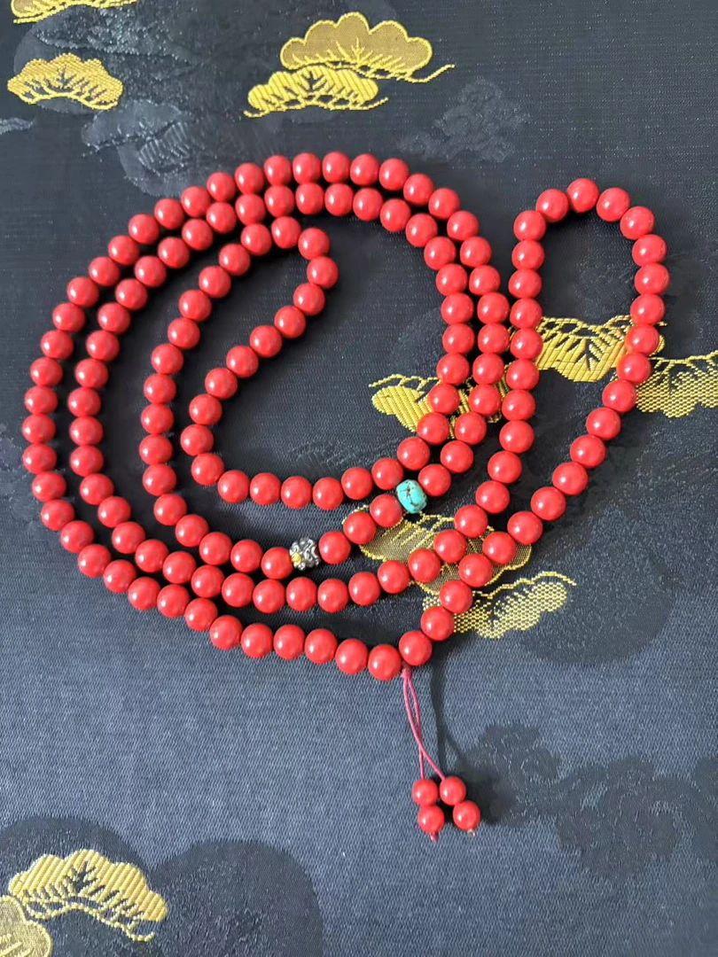 含辰砂工艺品新中式朱砂斜挎链