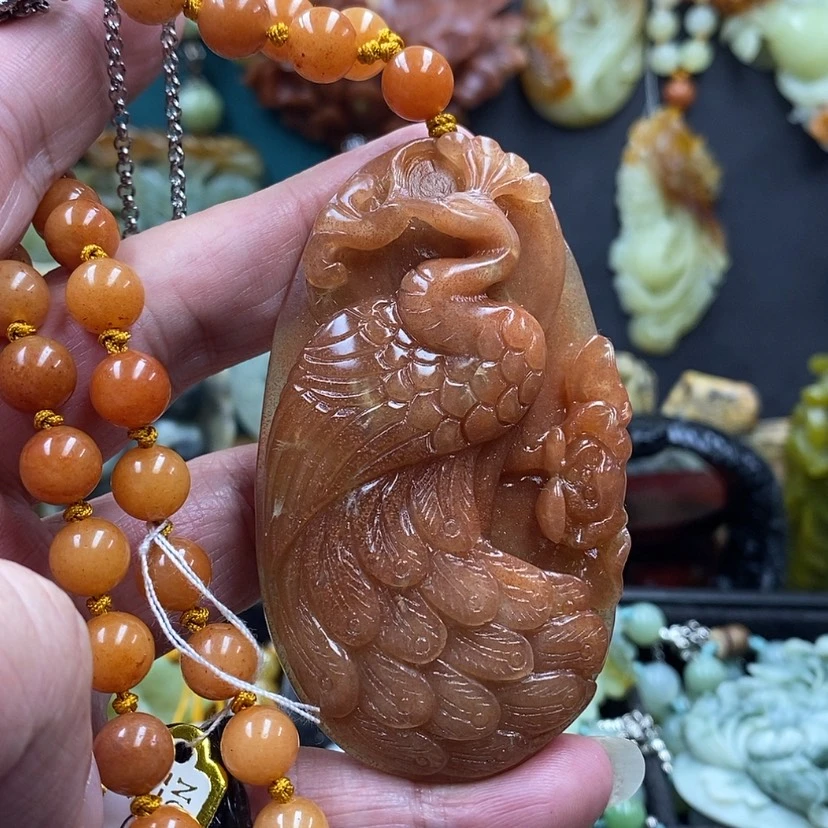 【闪购商品】蛇纹石玉吊坠未镶嵌