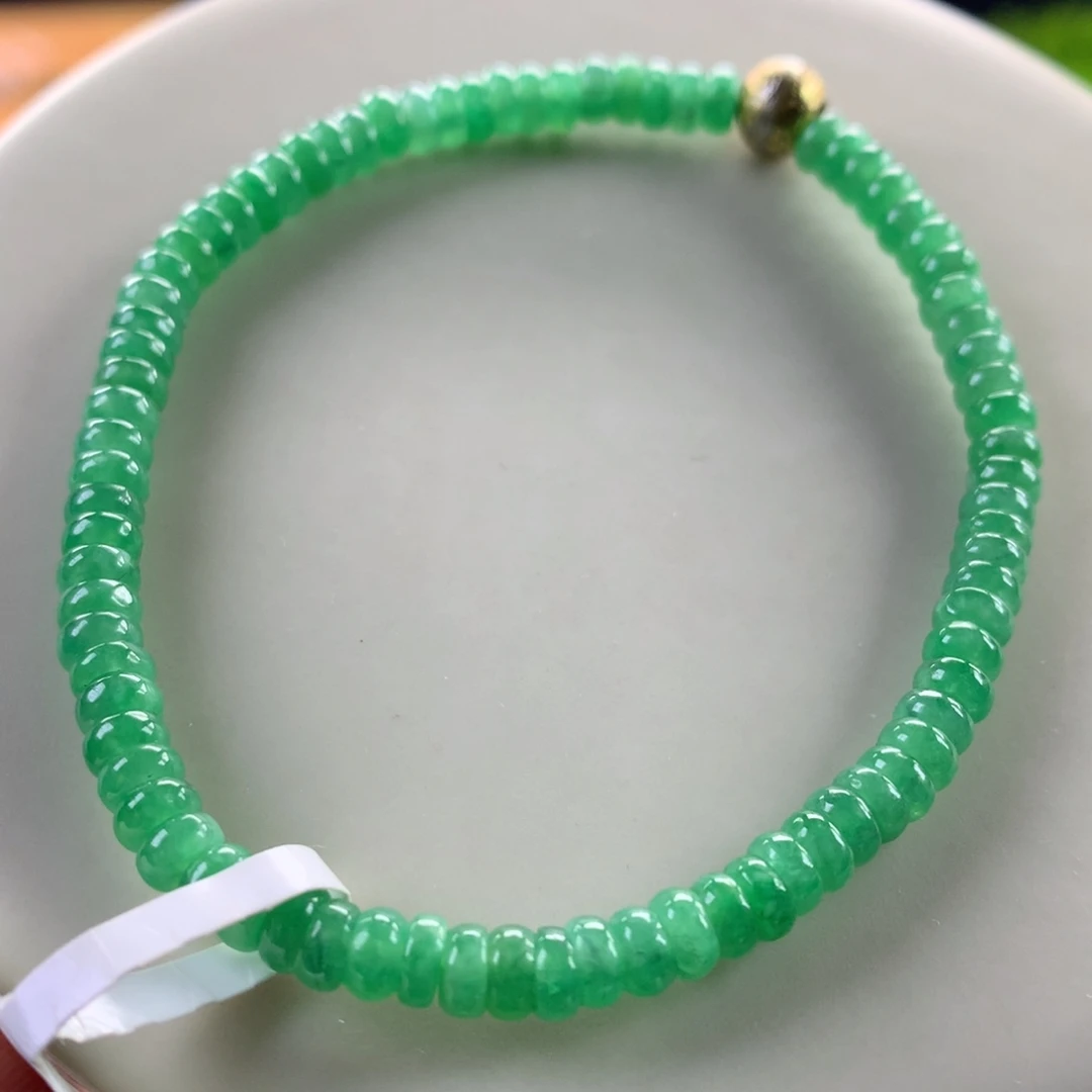 翡翠未镶嵌手链卡4