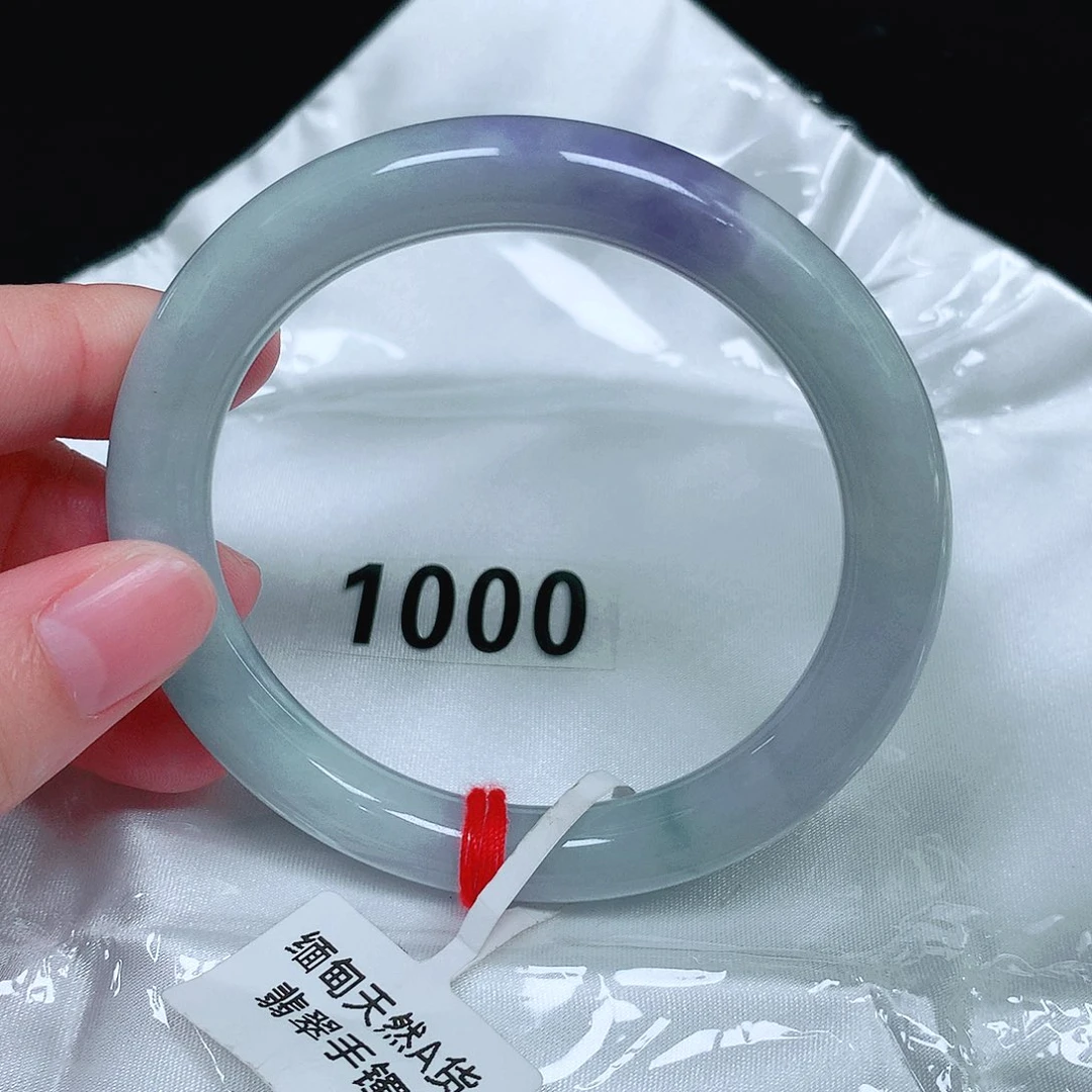 翡翠未镶嵌手镯（圆镯）