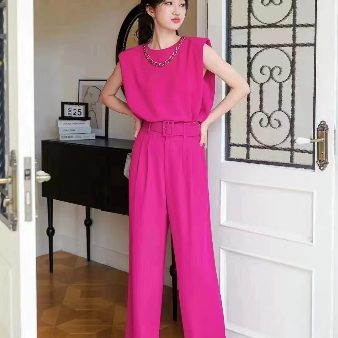 【YANGSHANG】 欧货夏季新款套装 时尚两件套84P060