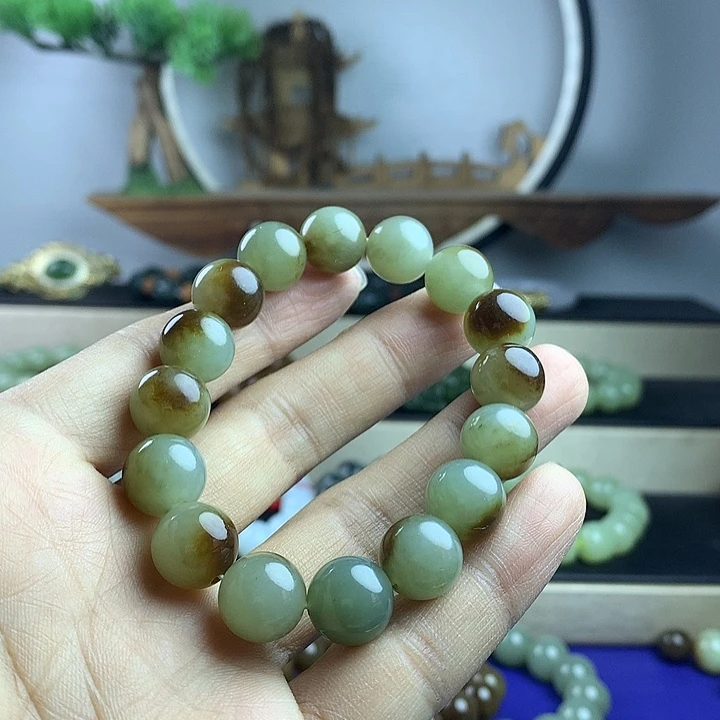 和田玉未镶嵌手串