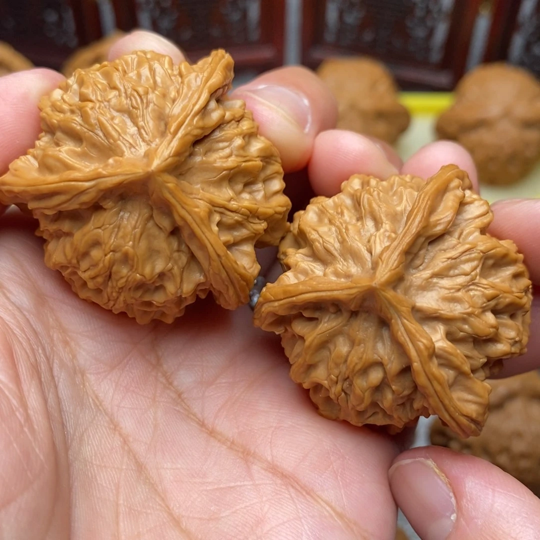 文玩核桃把件全品毕业精品盘山奔40尺