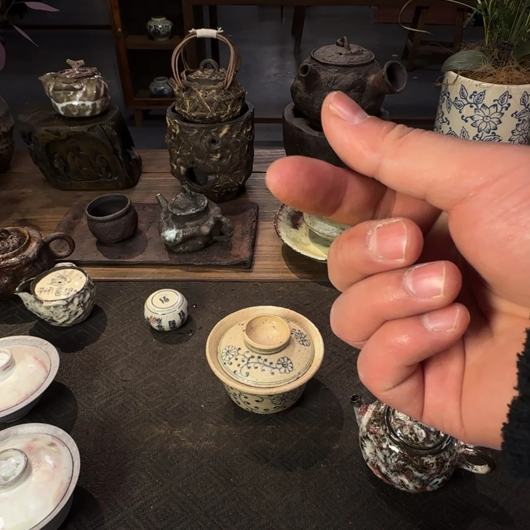 瓷片天****回景德镇手作器物