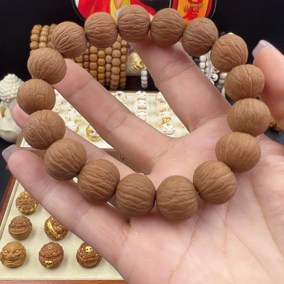 猴头核桃吊坠单颗