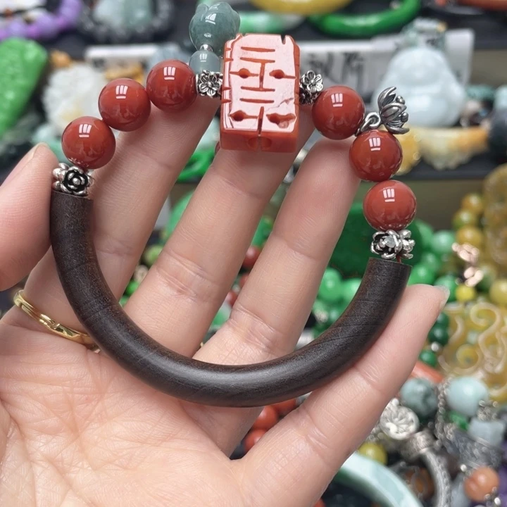 翡翠未镶嵌手链手链51
