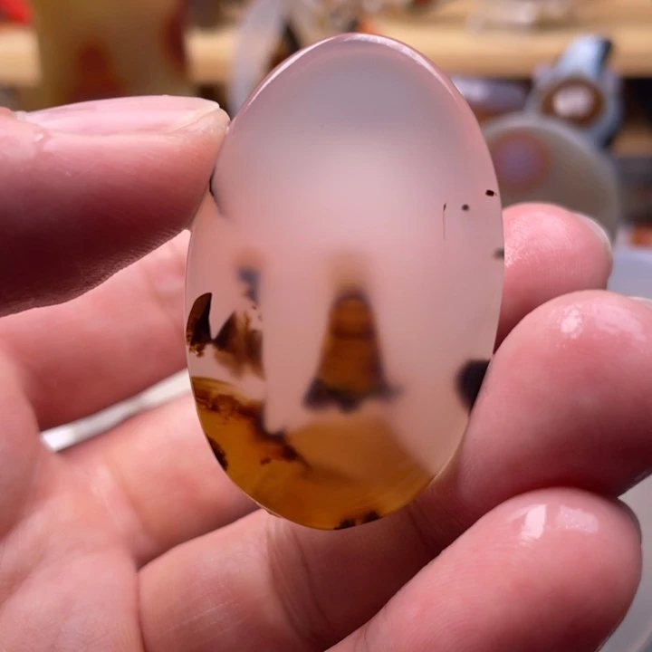 玛瑙/玉髓未镶嵌吊坠(不含链)