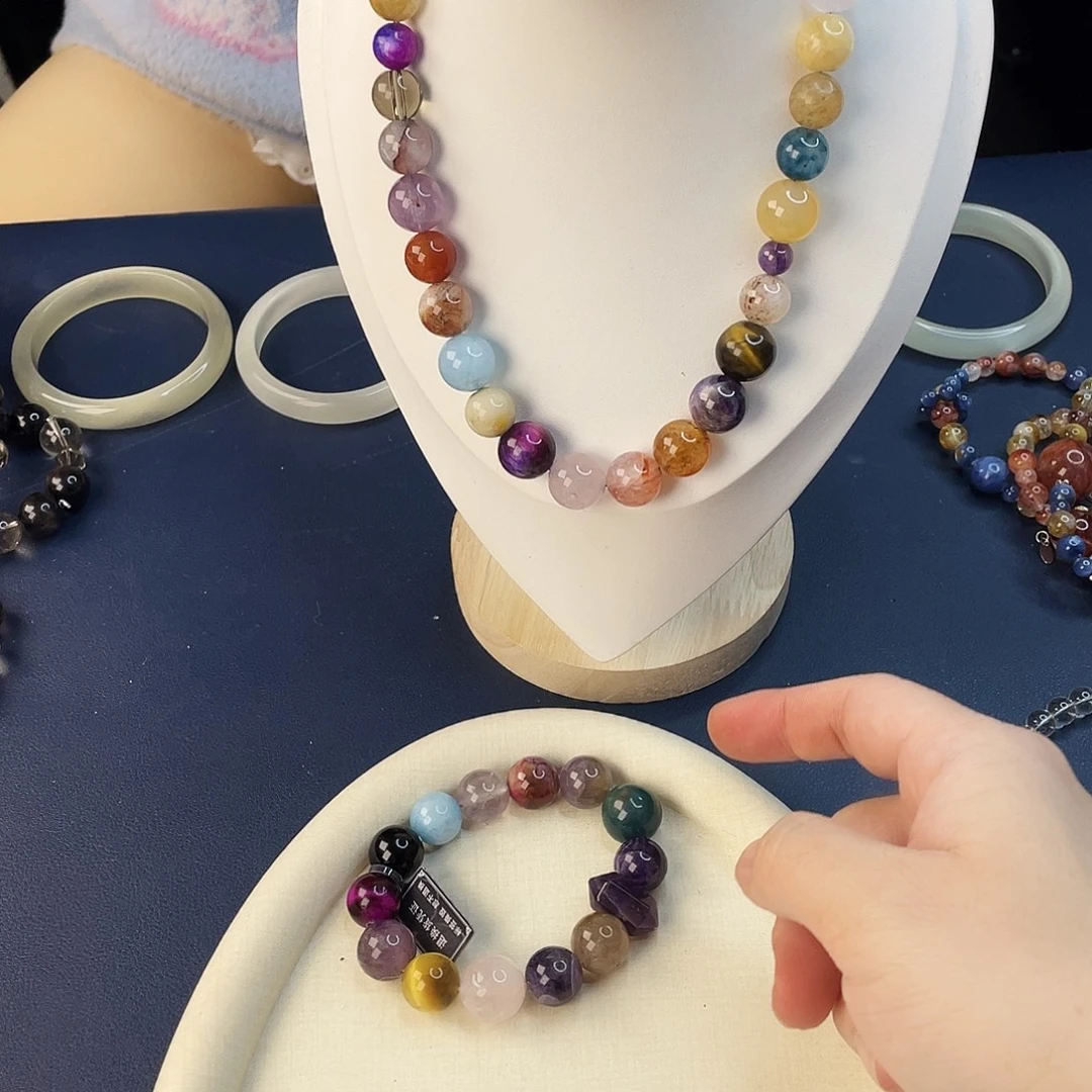 银S925镶嵌水晶手链