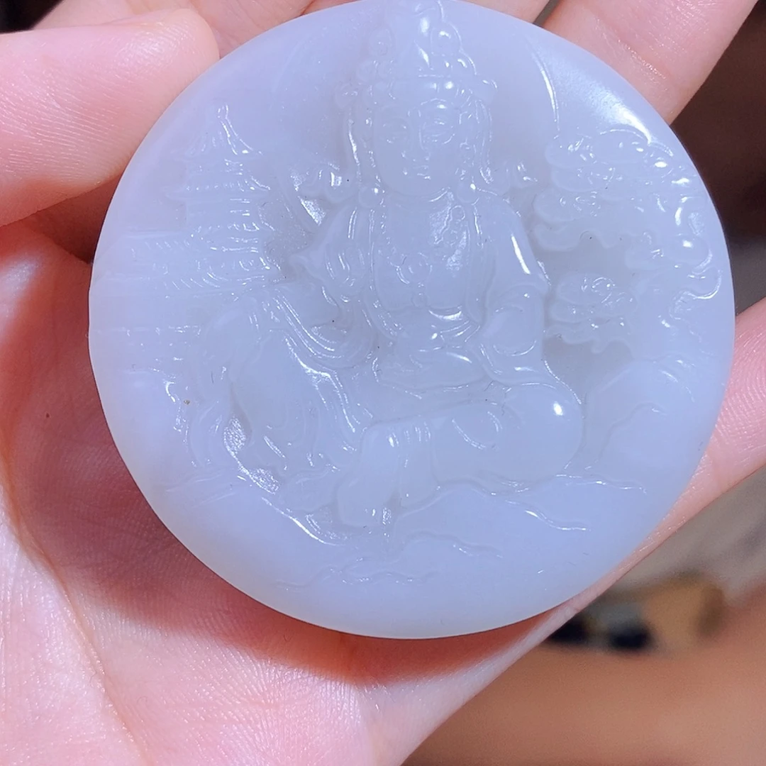 和田玉未镶嵌颈饰多样性发货发一个