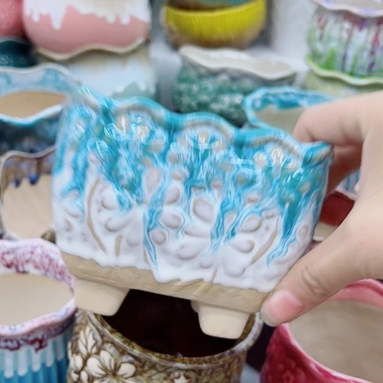 多肉绿植陶瓷花盆