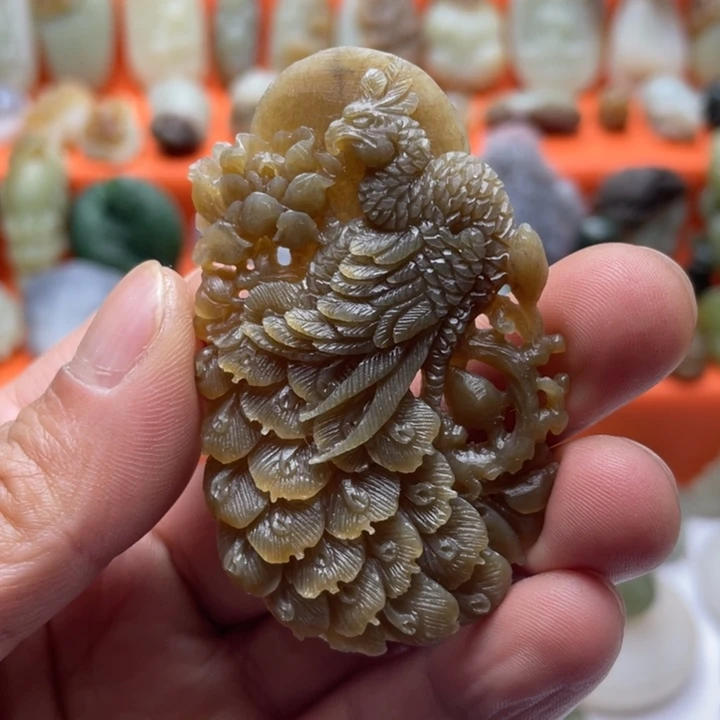 和田玉（糖玉）未镶嵌挂件