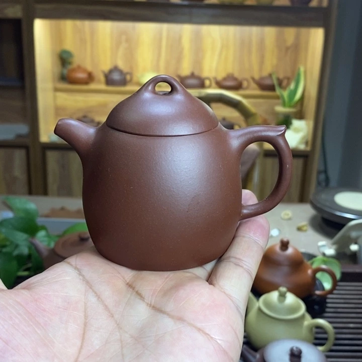 紫砂茶壶哦***o秦权，半手工