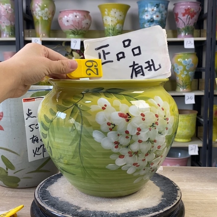 景德镇陶瓷花盆花盆