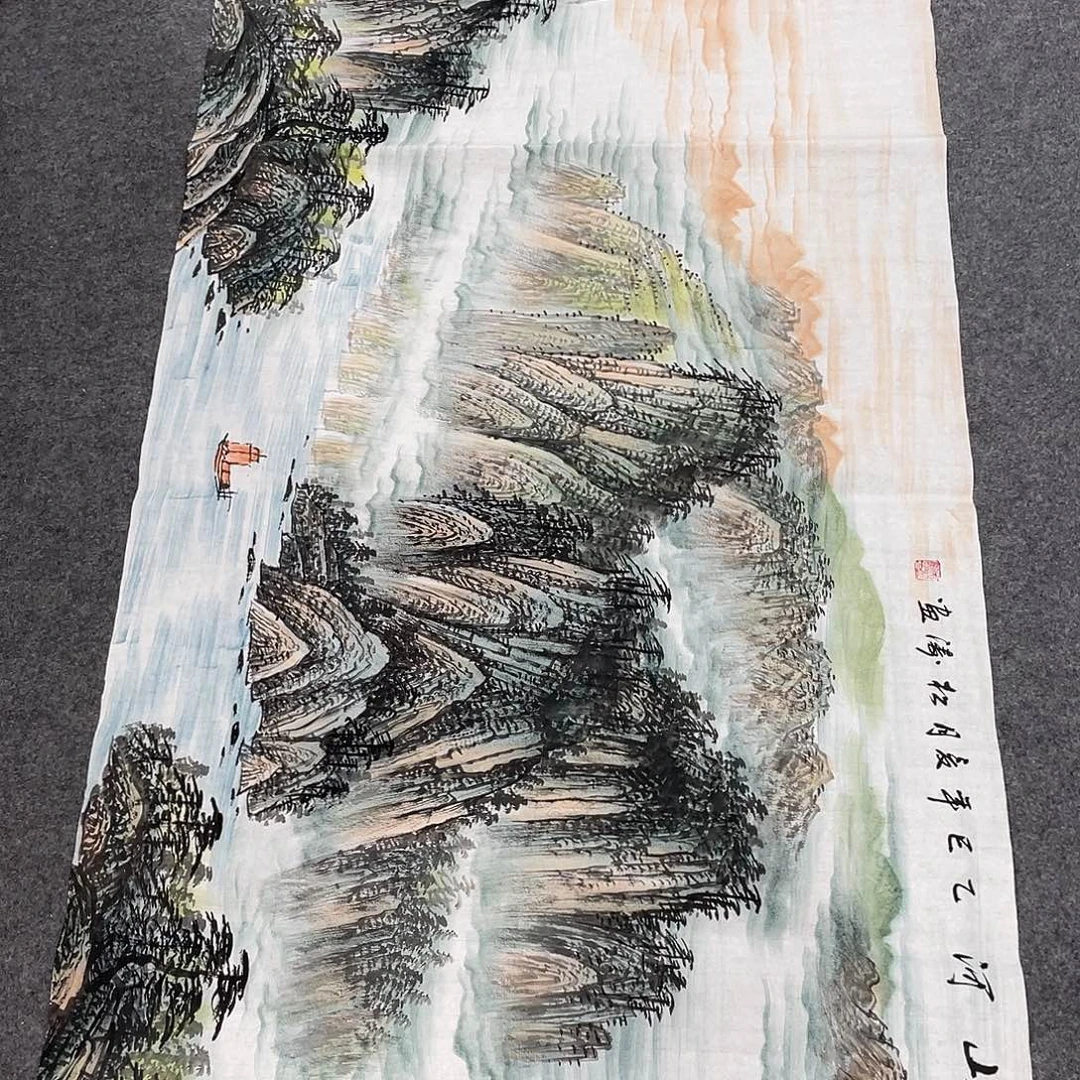 国画今天早上作品展示