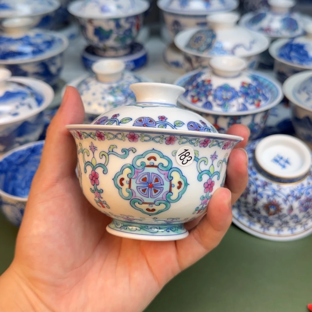 彦祖纯手工手绘茶具183